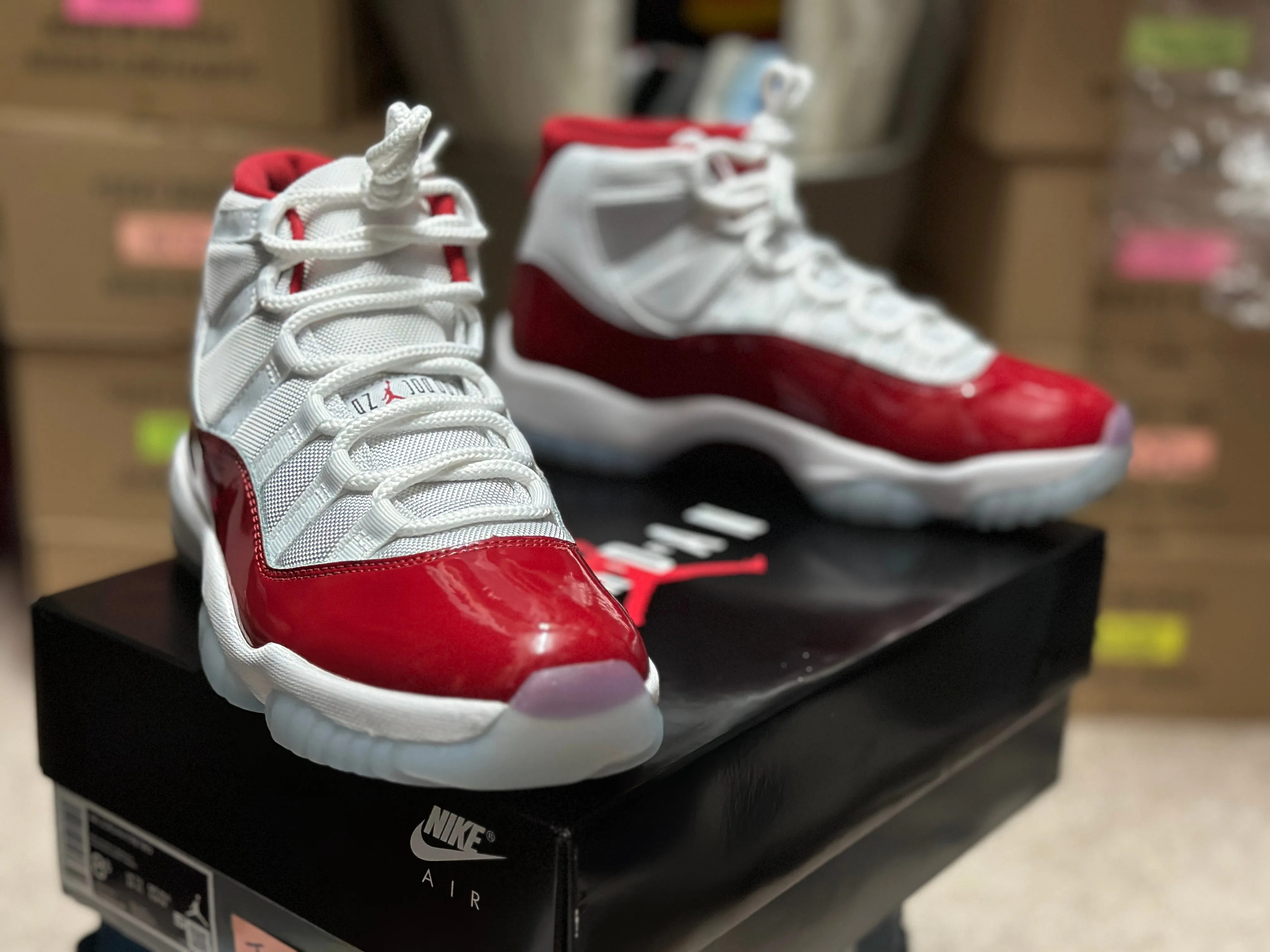 👟✨ Air Jordan 11 Retro ‘Cherry’ High GS - Size 6.5 Youth