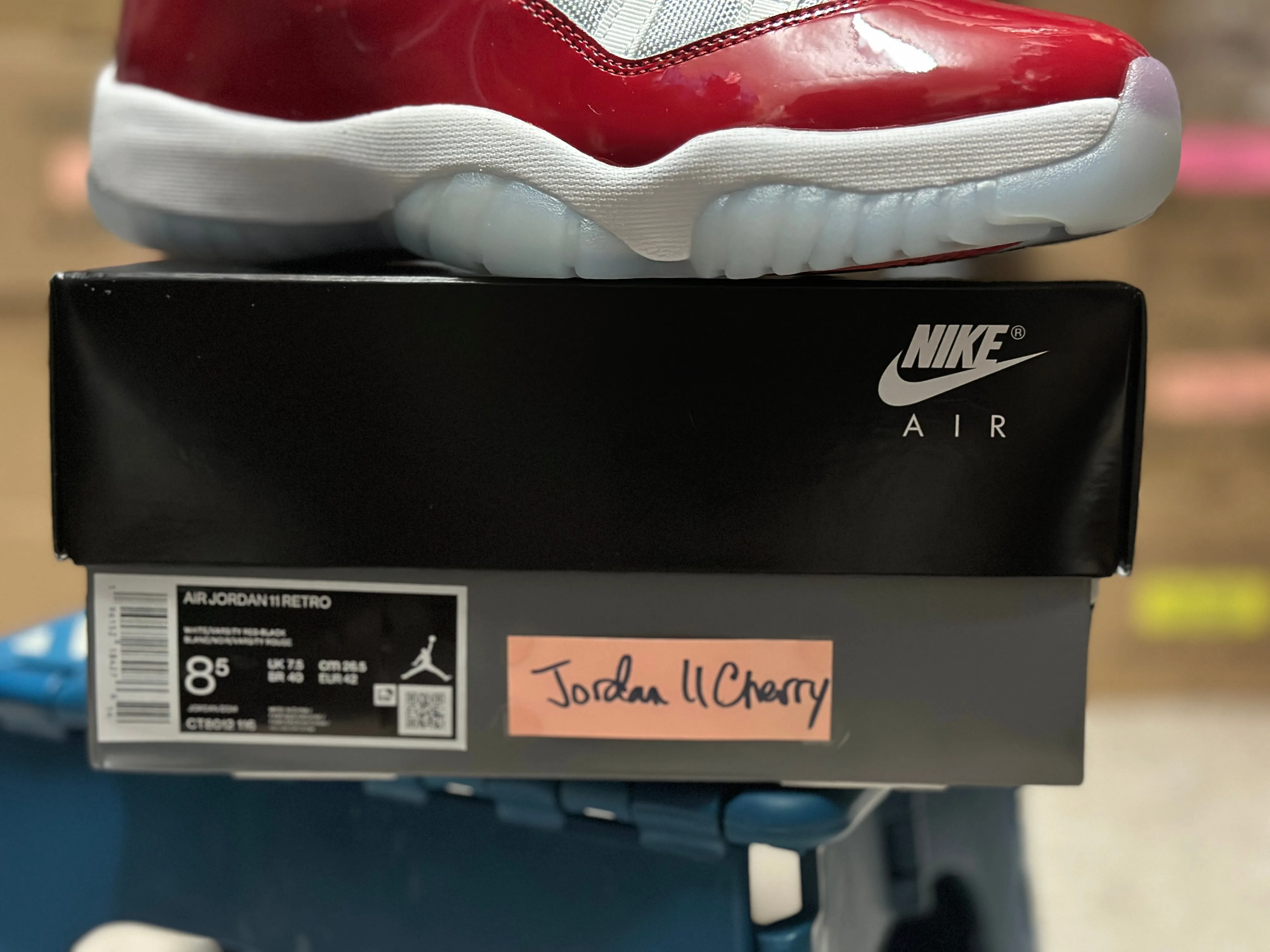 👟✨ Air Jordan 11 Retro ‘Cherry’ High GS - Size 6.5 Youth