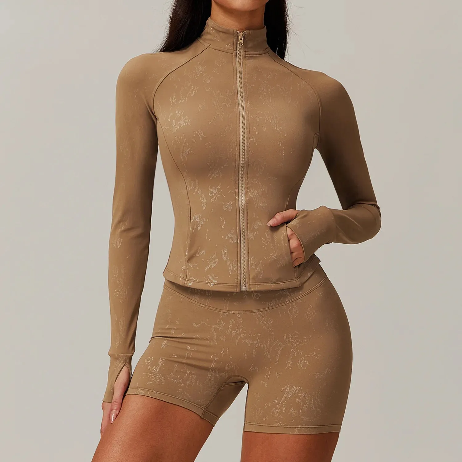 2 Pcs Printed Activewear Set