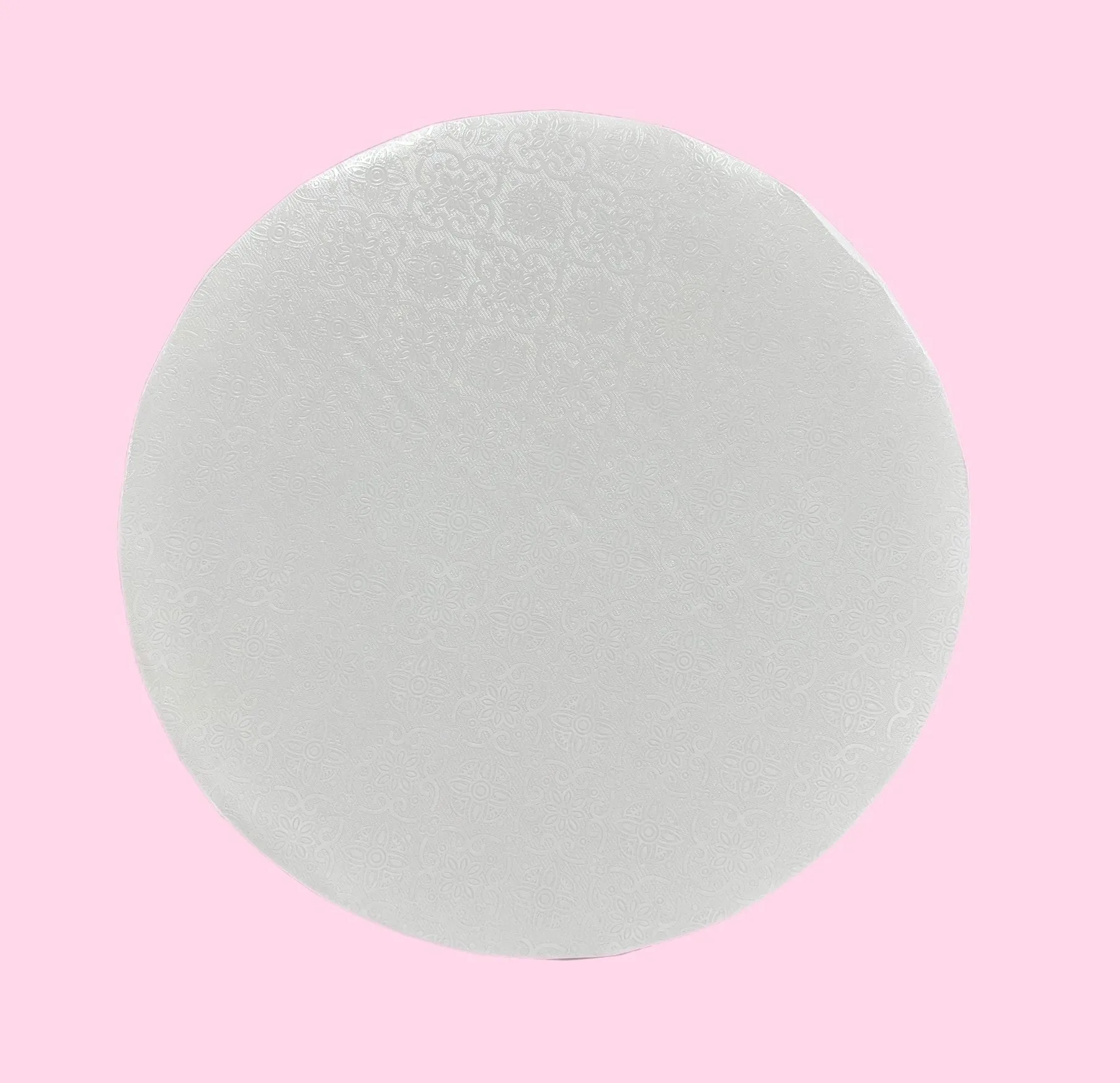 8" White Wrap Around