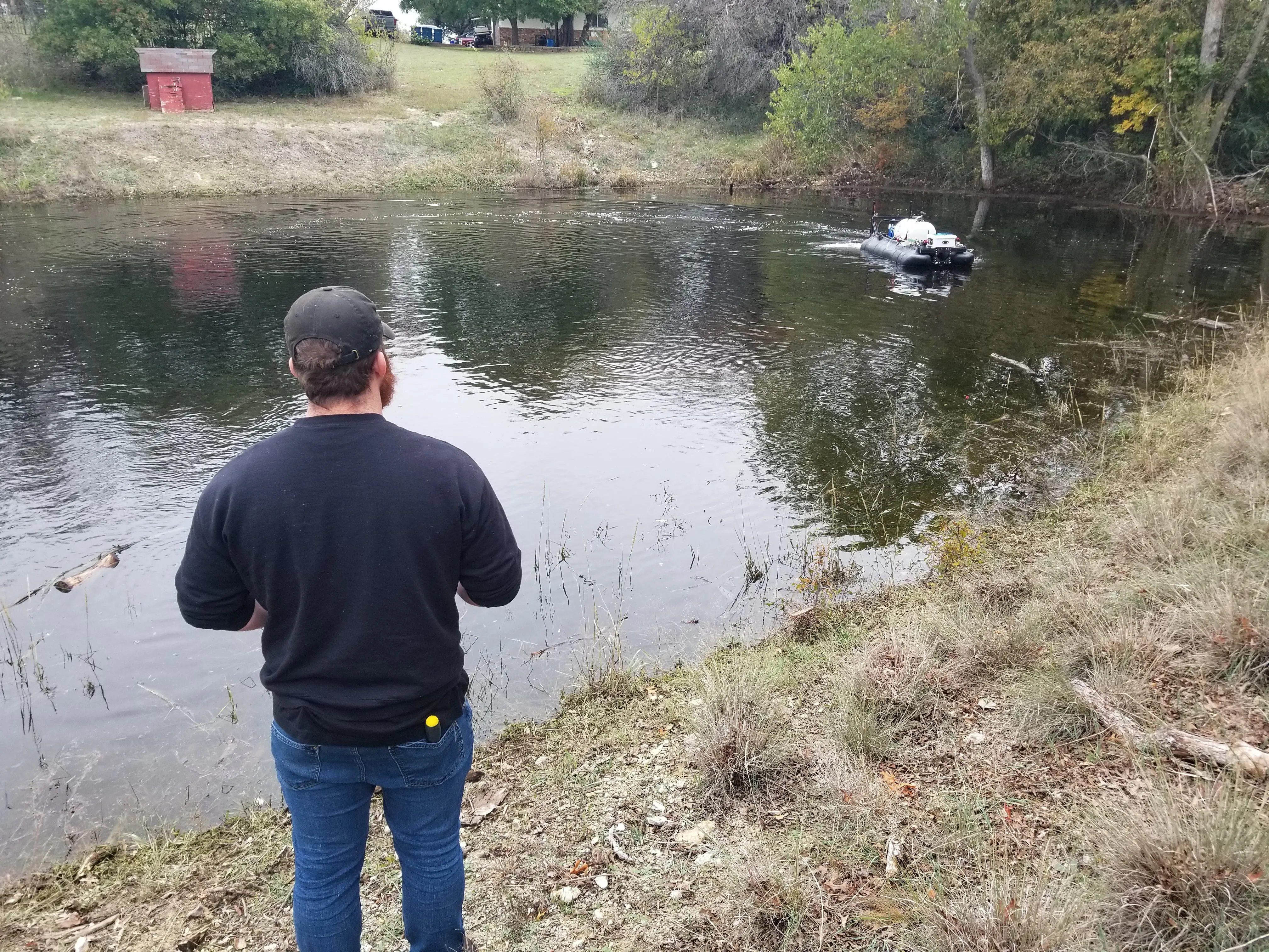 ADAPT Drone Boat - Autonomous Spraying Boat