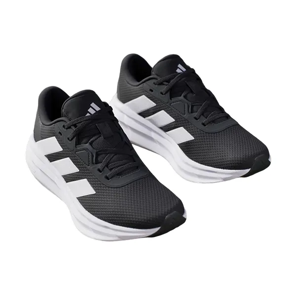 ADIDAS GALAXY 7 W RUNNING SHOES FOR WOMEN, CORE BLACK & CLOUD WHITE & CARBON