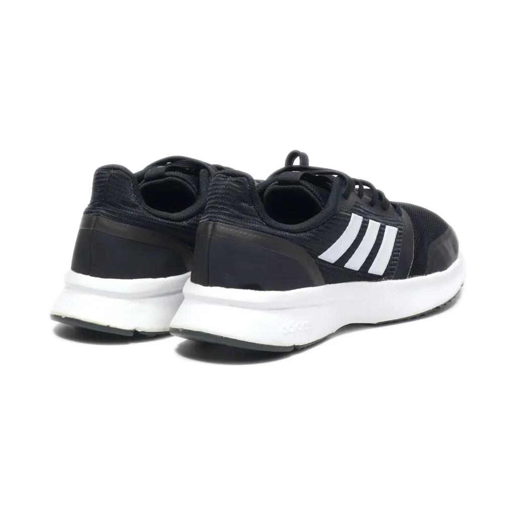 Adidas Nova Flow Sport Shoes Fabric Black Colour For Women