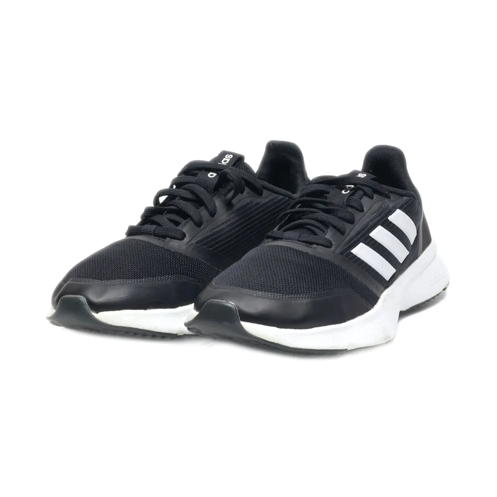 Adidas Nova Flow Sport Shoes Fabric Black Colour For Women