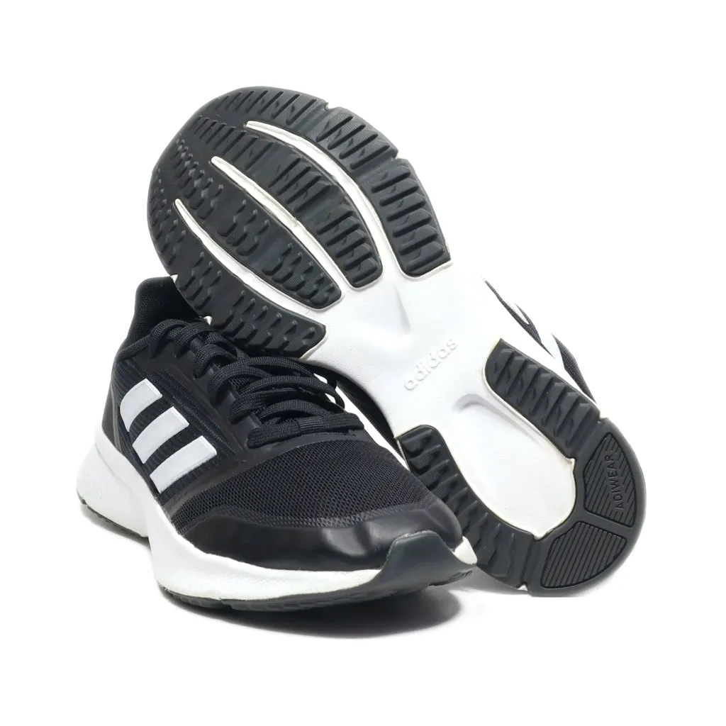 Adidas Nova Flow Sport Shoes Fabric Black Colour For Women