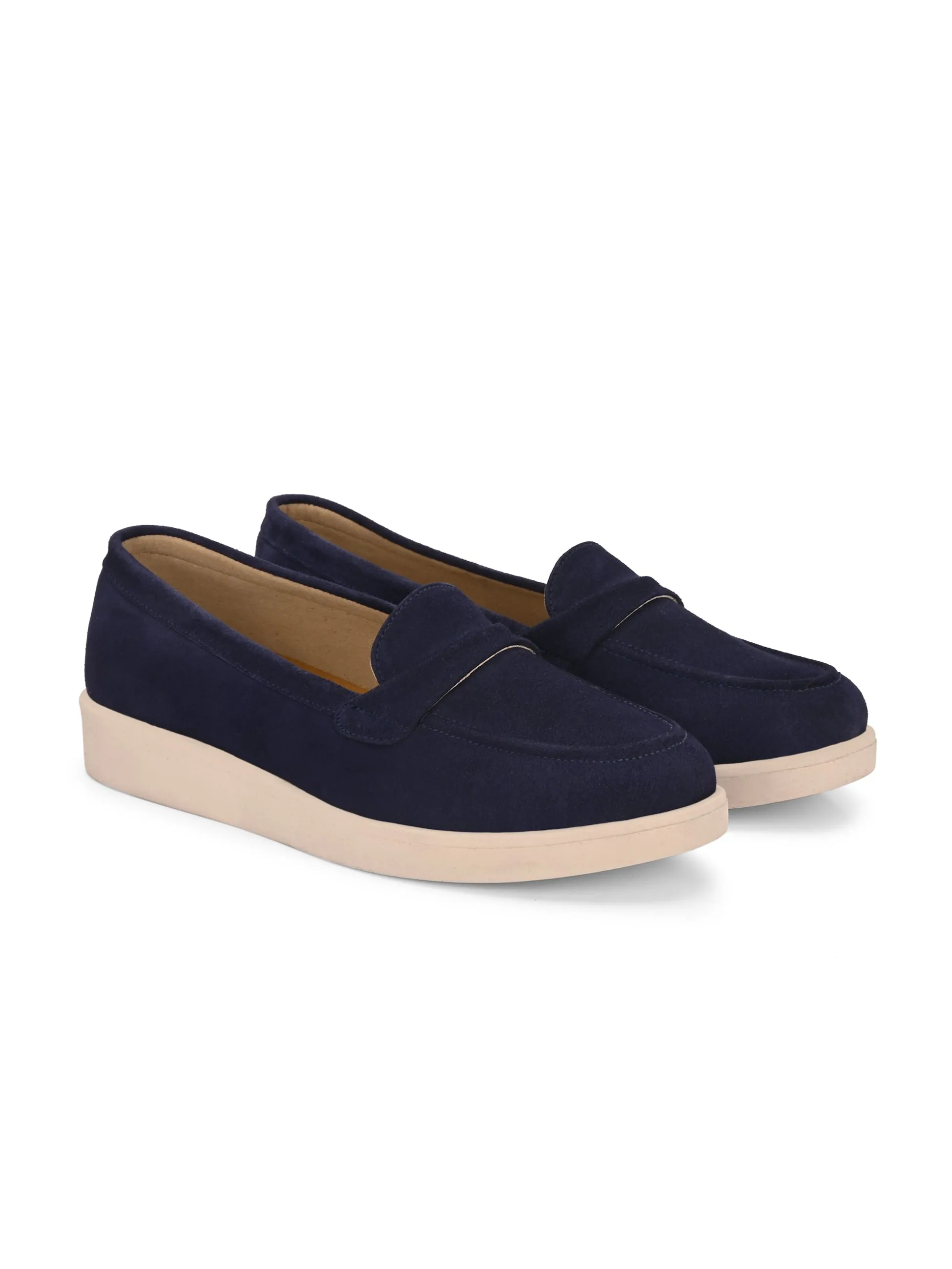 Aero-Glam Suede Blue