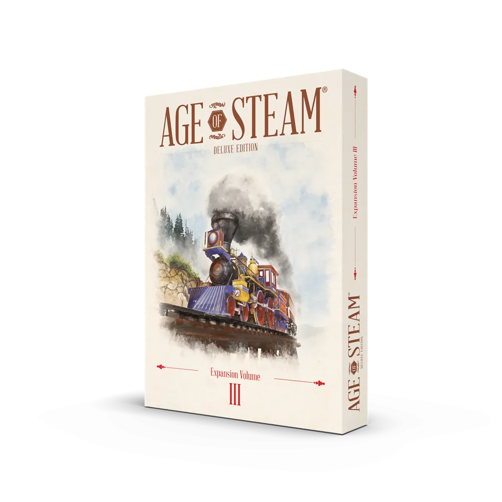 Age of Steam Deluxe: Expansion Volume III