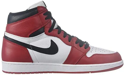 Air Jordan 1 Retro High OG Homage 2 Home (Non-Numbered) - Men NRG 861428-061 Black/University Red-White