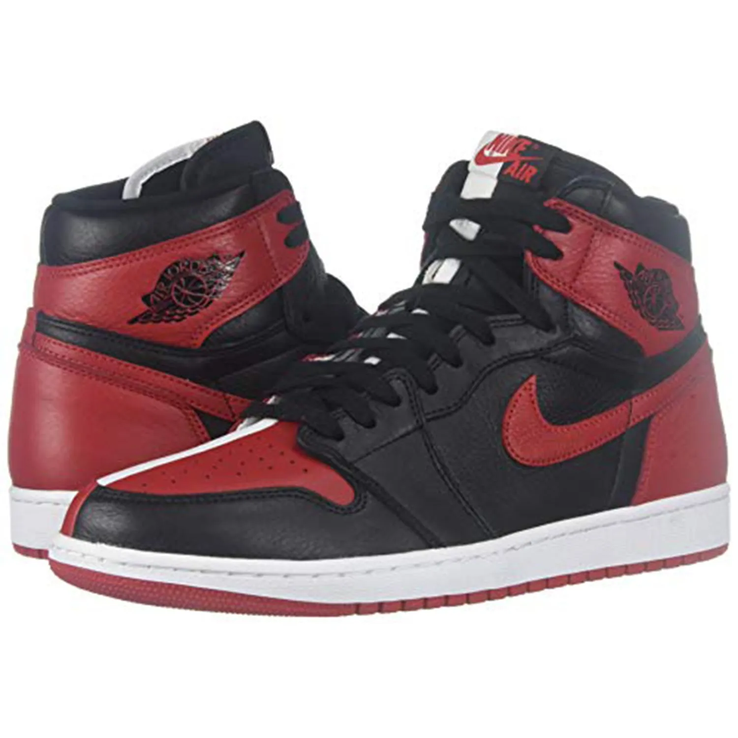 Air Jordan 1 Retro High OG Homage 2 Home (Non-Numbered) - Men NRG 861428-061 Black/University Red-White