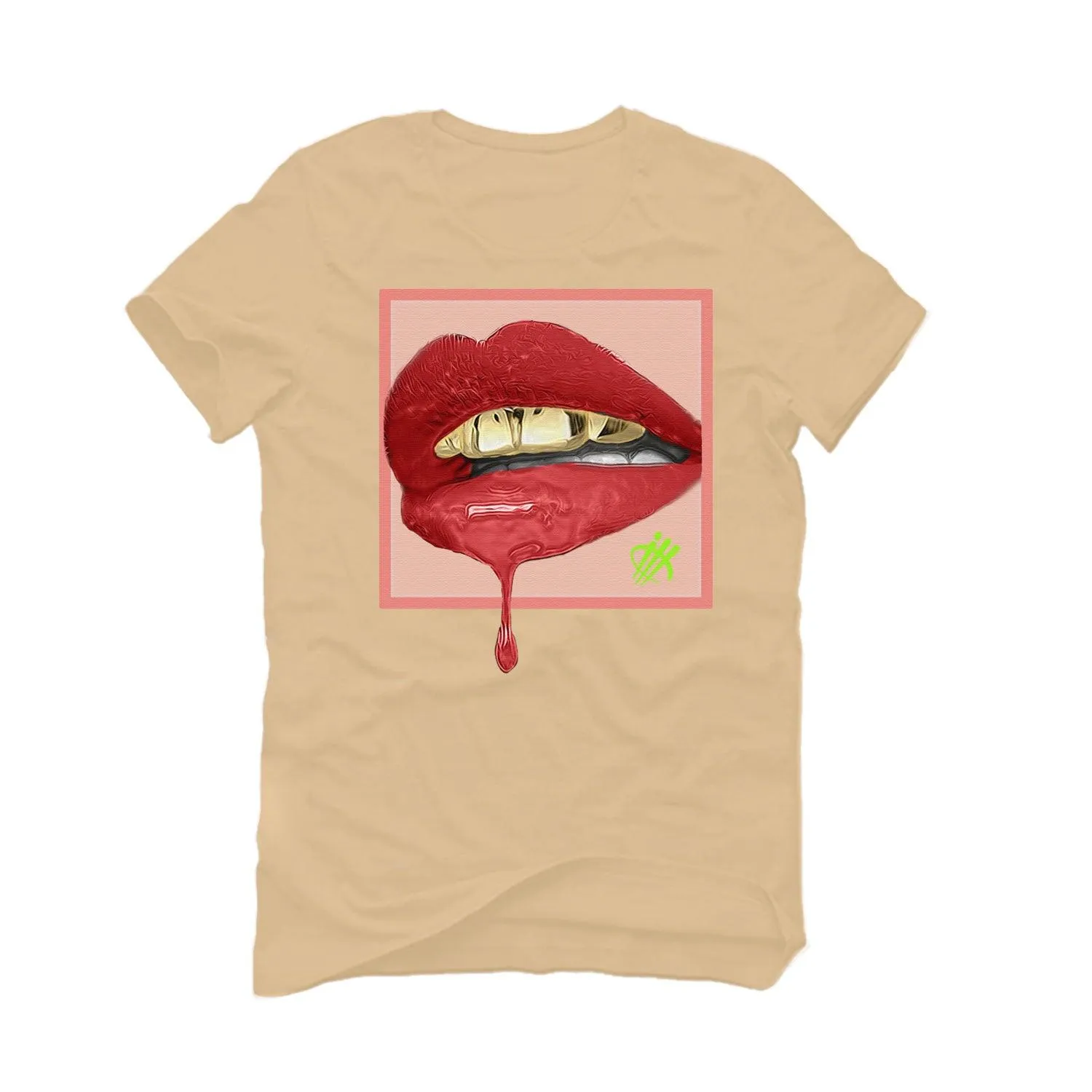 Air Jordan 4 GS “Wild Things” Tan T-Shirt (LIPSTICK)