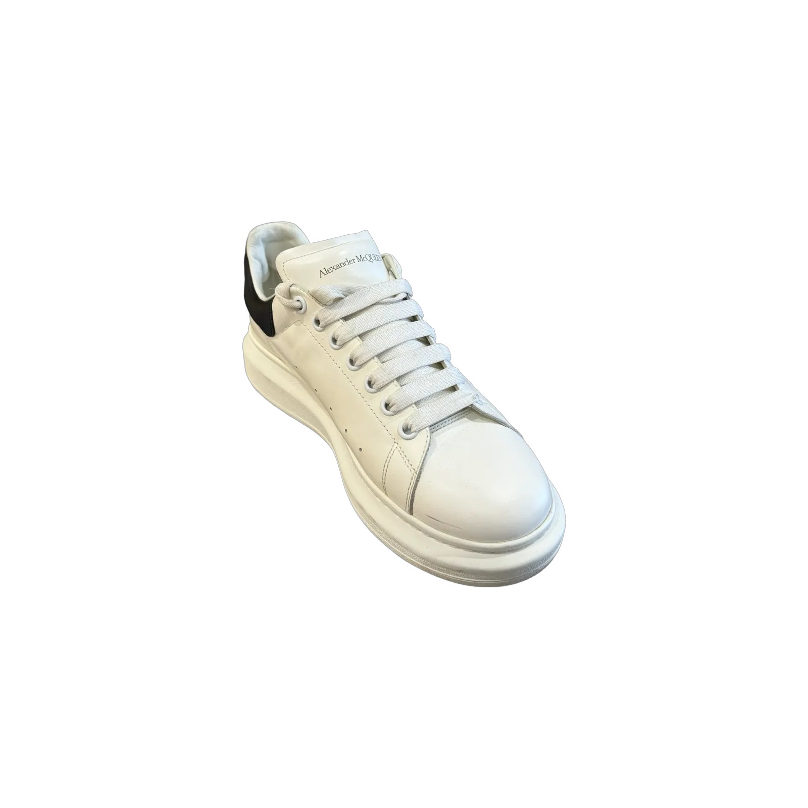 Alexander McQueen Unisex Leather Sneakers (Size 42)