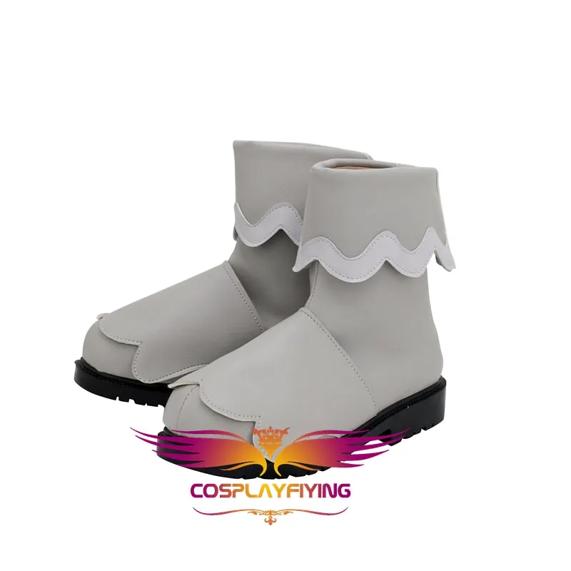 Anime Pokemon Shield Leader Allister Cosplay Shoes Boots Custom Made for Adult Men and Women Halloween Carnival