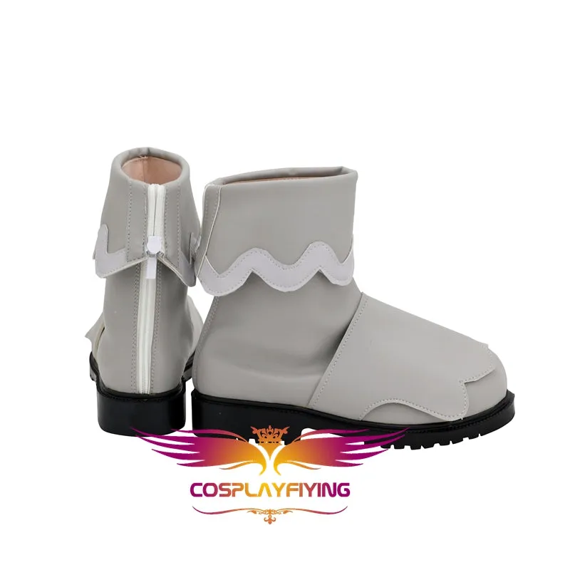 Anime Pokemon Shield Leader Allister Cosplay Shoes Boots Custom Made for Adult Men and Women Halloween Carnival