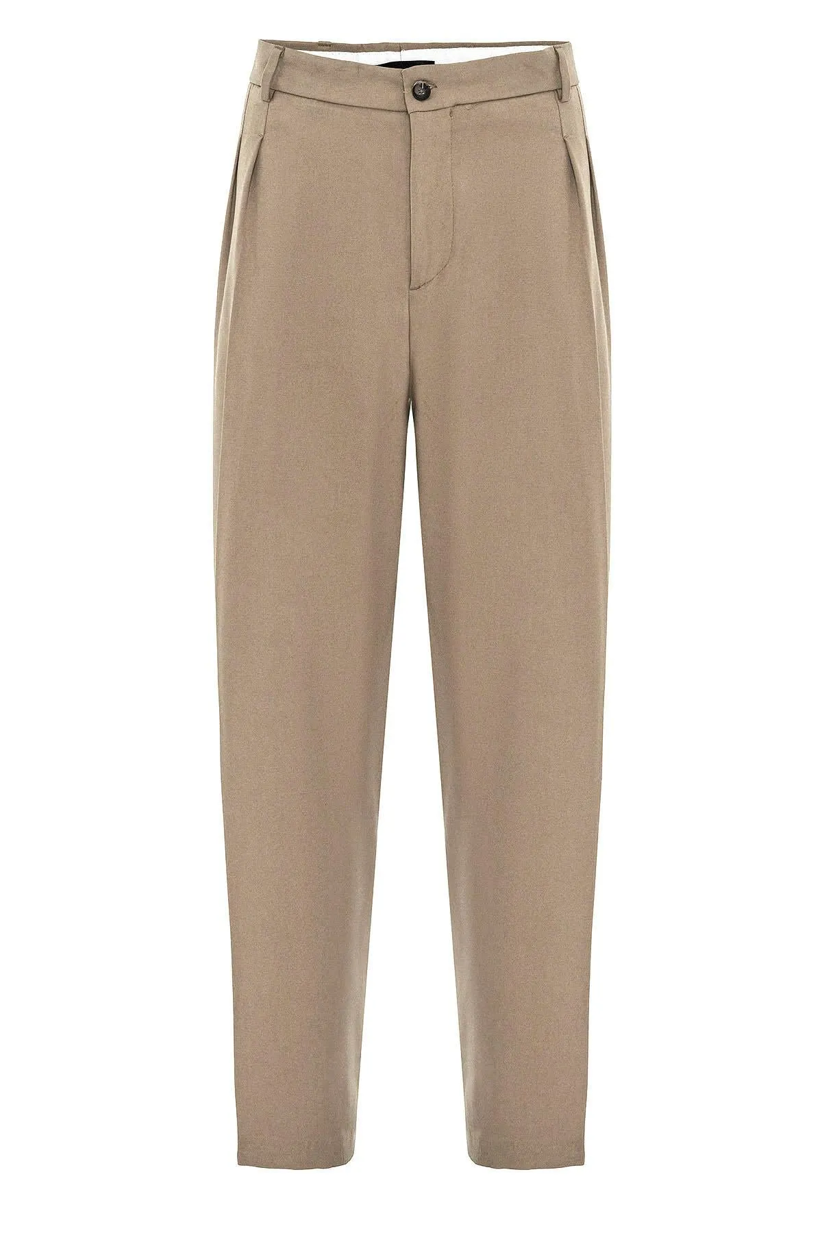 ANT High Waist Pleated Comfortable Fit Men's Trousers - San Pedro