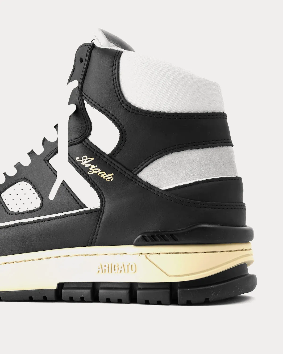 Area Hi Black High Top Sneakers