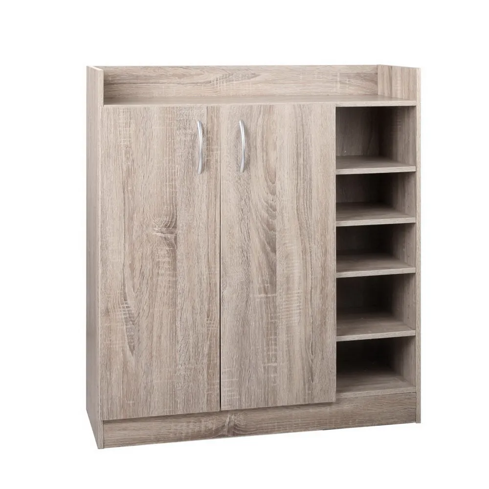 Artiss 2 Doors Shoe Cabinet Storage Cupboard