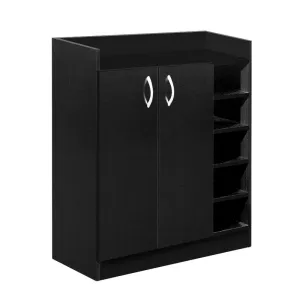 Artiss 2 Doors Shoe Cabinet Storage Cupboard