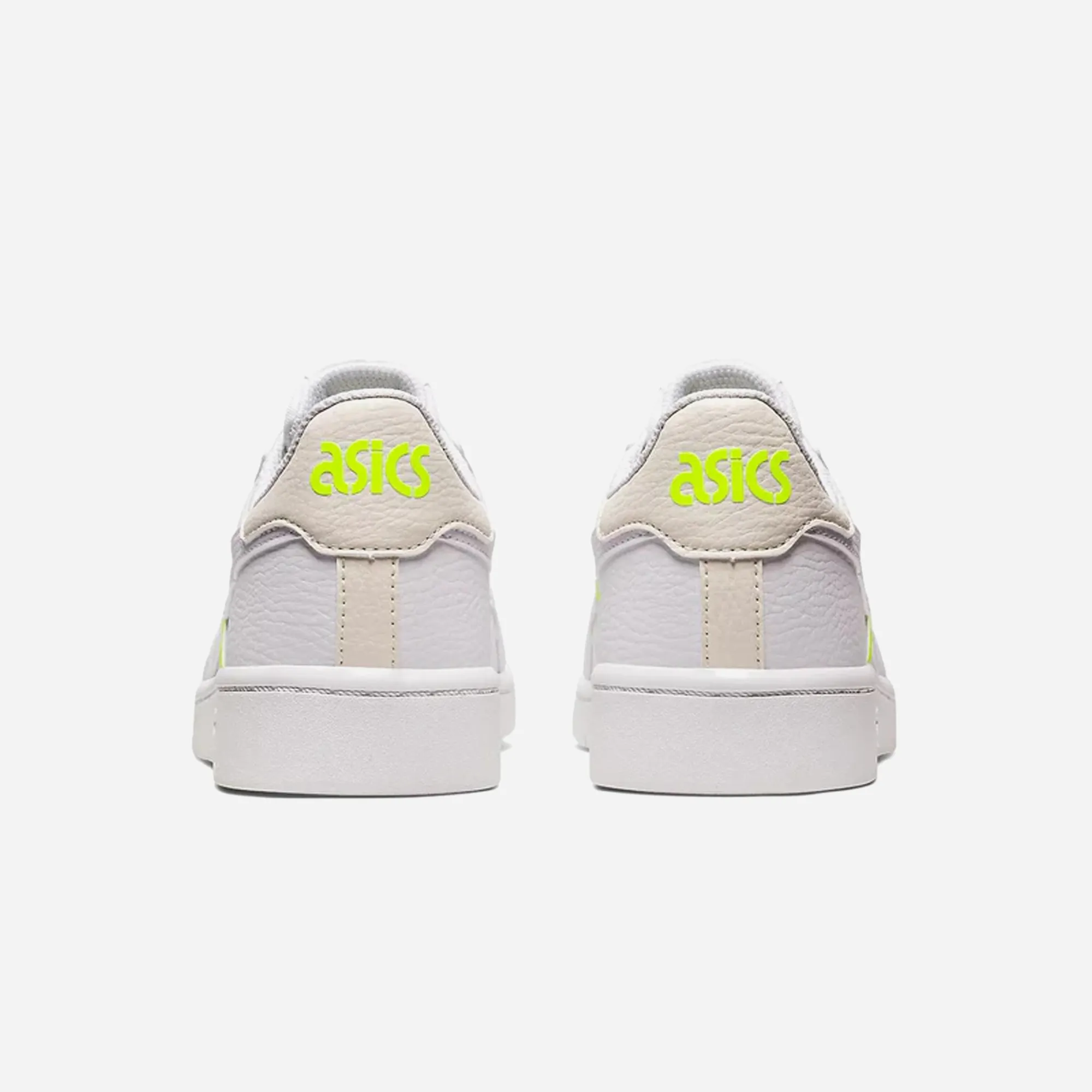 Asics Japan S White Safety Yellow Wmns