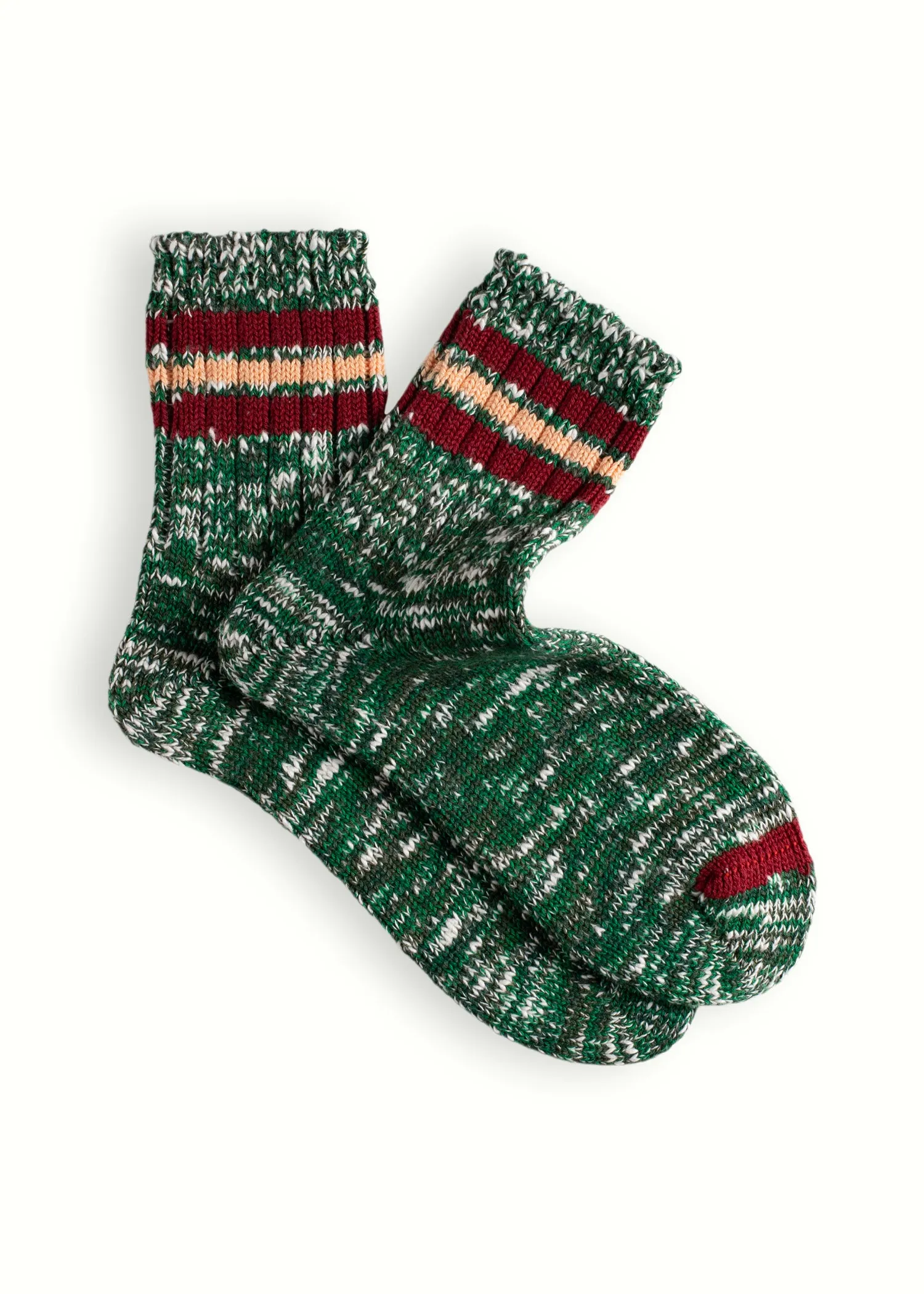 ATHLETIC COLLECTION Emerald Green Socks
