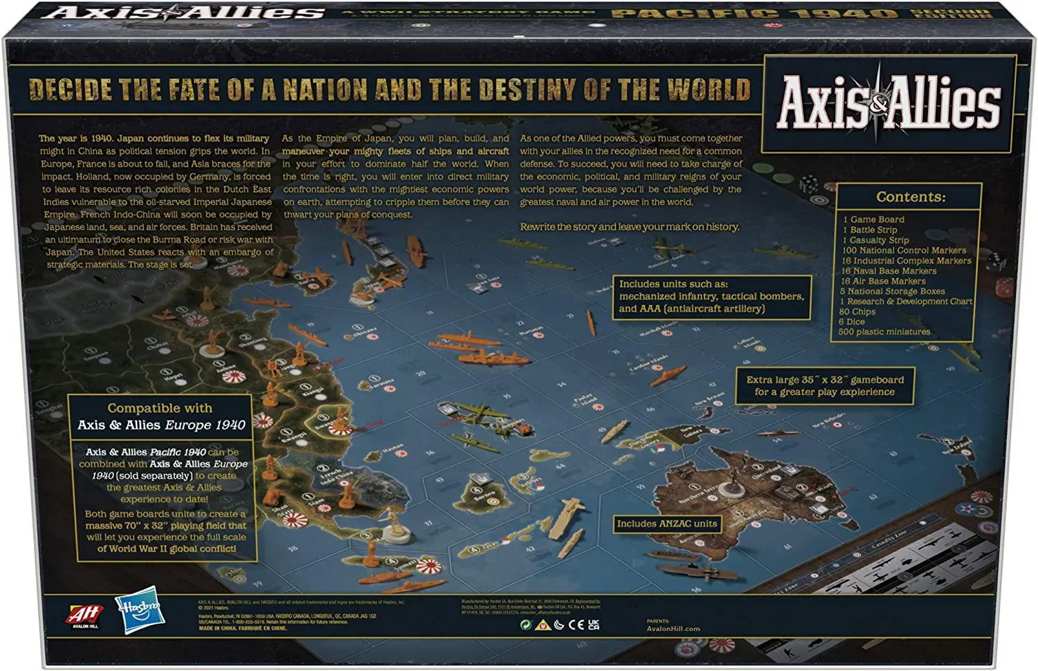 Axis & Allies: 1940 Pacific (Second Edition)