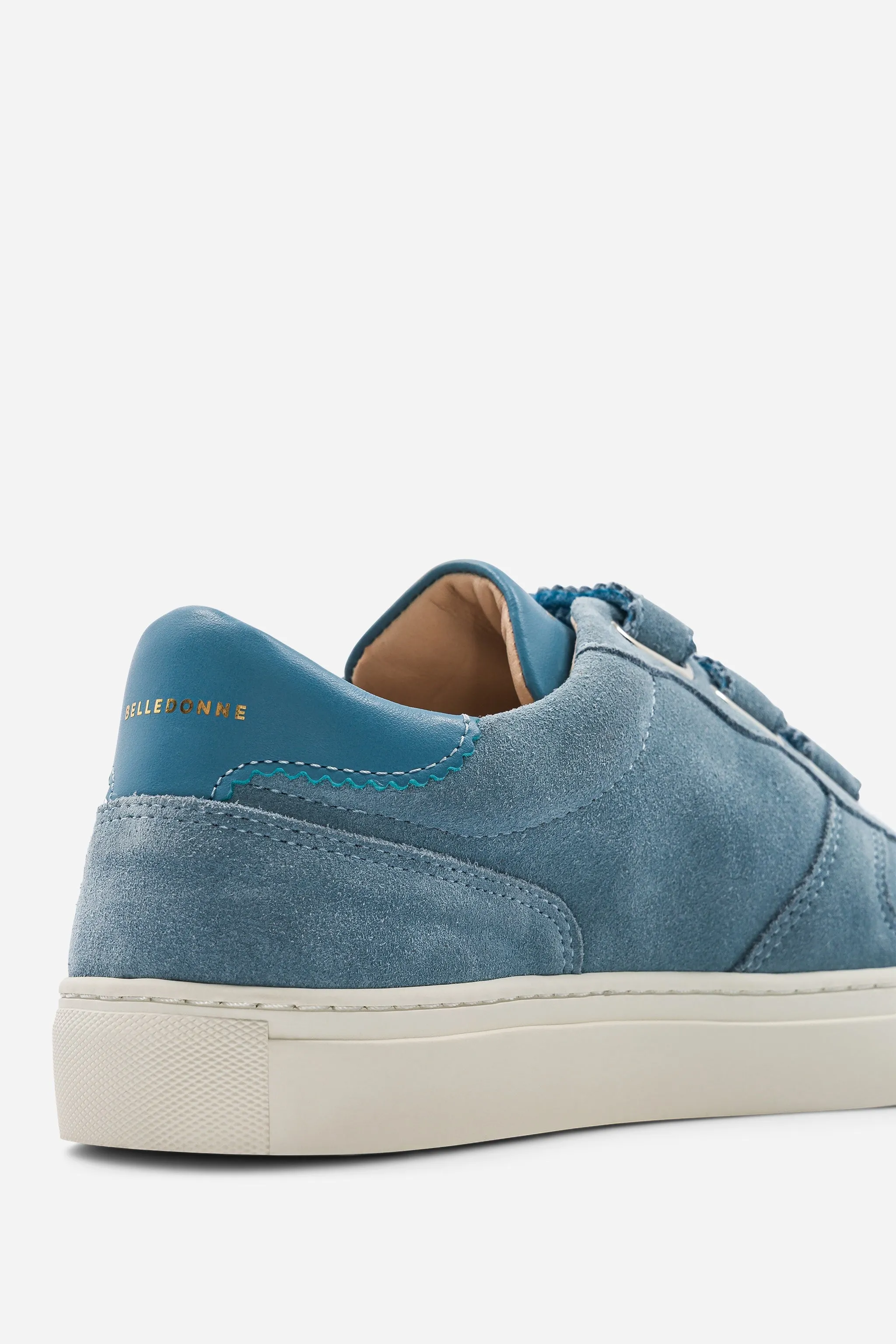 B0 Velcro - Suede Celeste