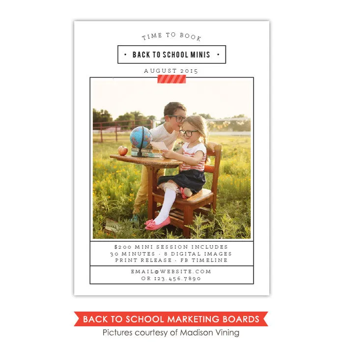 Back to School Marketing board | Class secrets