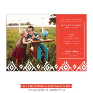 Back to School Marketing board | First day