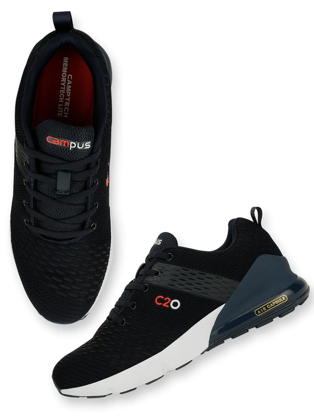 BALENO Navy Men's Running Shoes