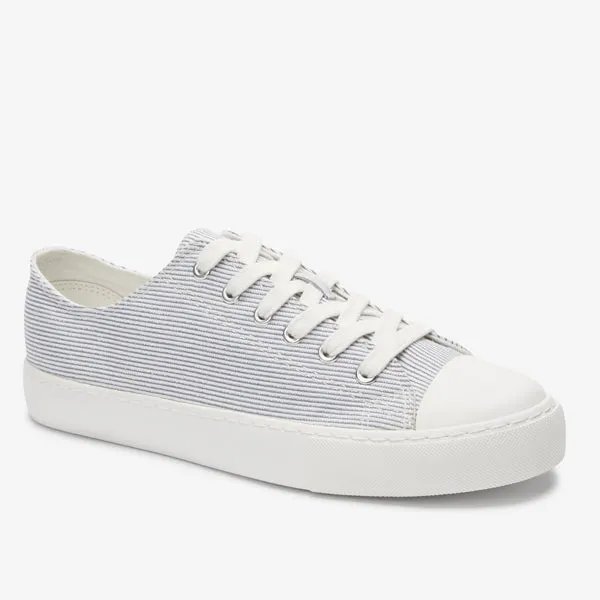 Baseball Canvas Lace-Up Trainers