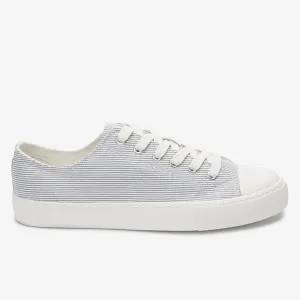 Baseball Canvas Lace-Up Trainers