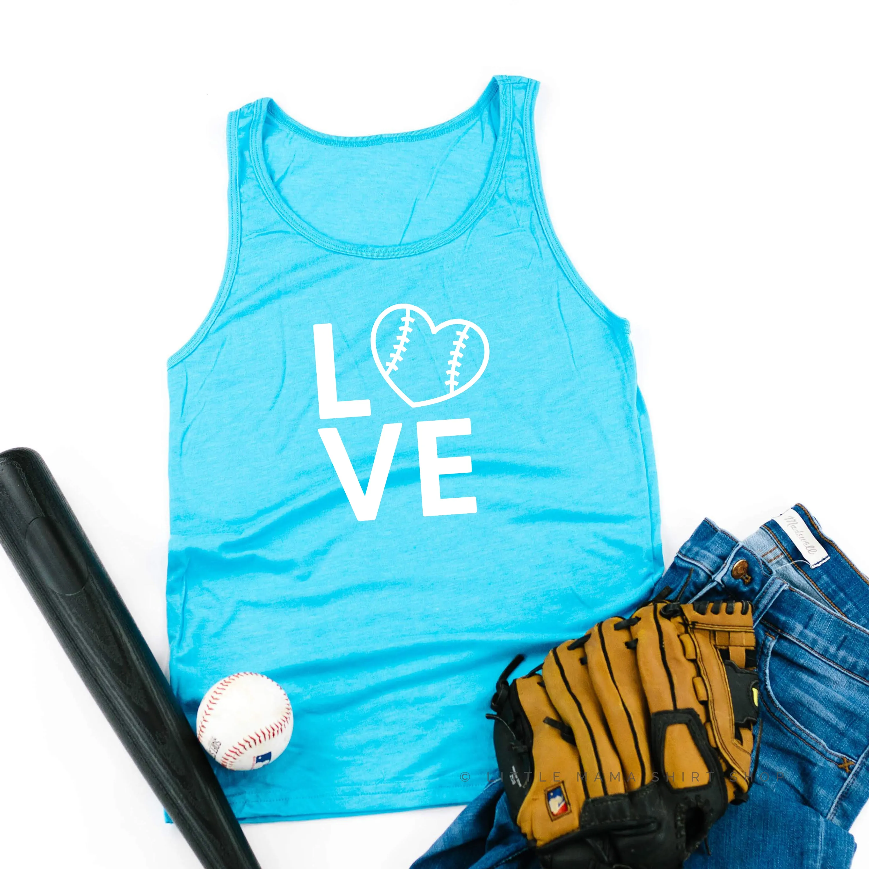 Baseball Love - Unisex Jersey Tank