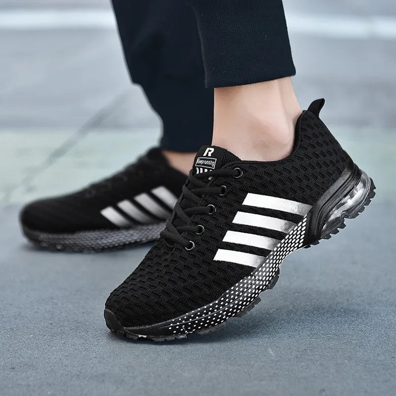 Best selling couple sports shoes breathable mesh outdoor