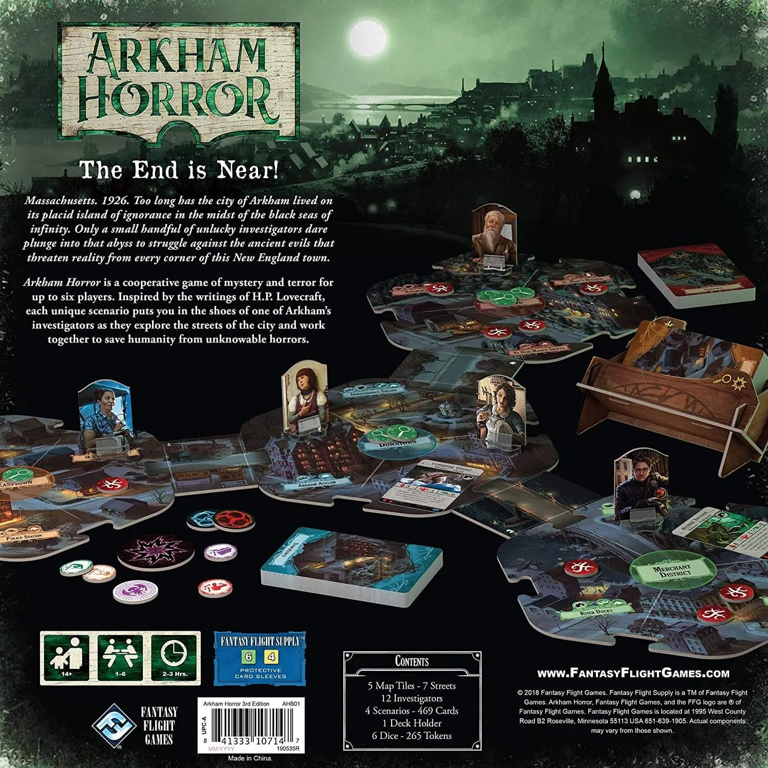 Board game Fantasy Flight Games Arkham Horror 3rd Edition