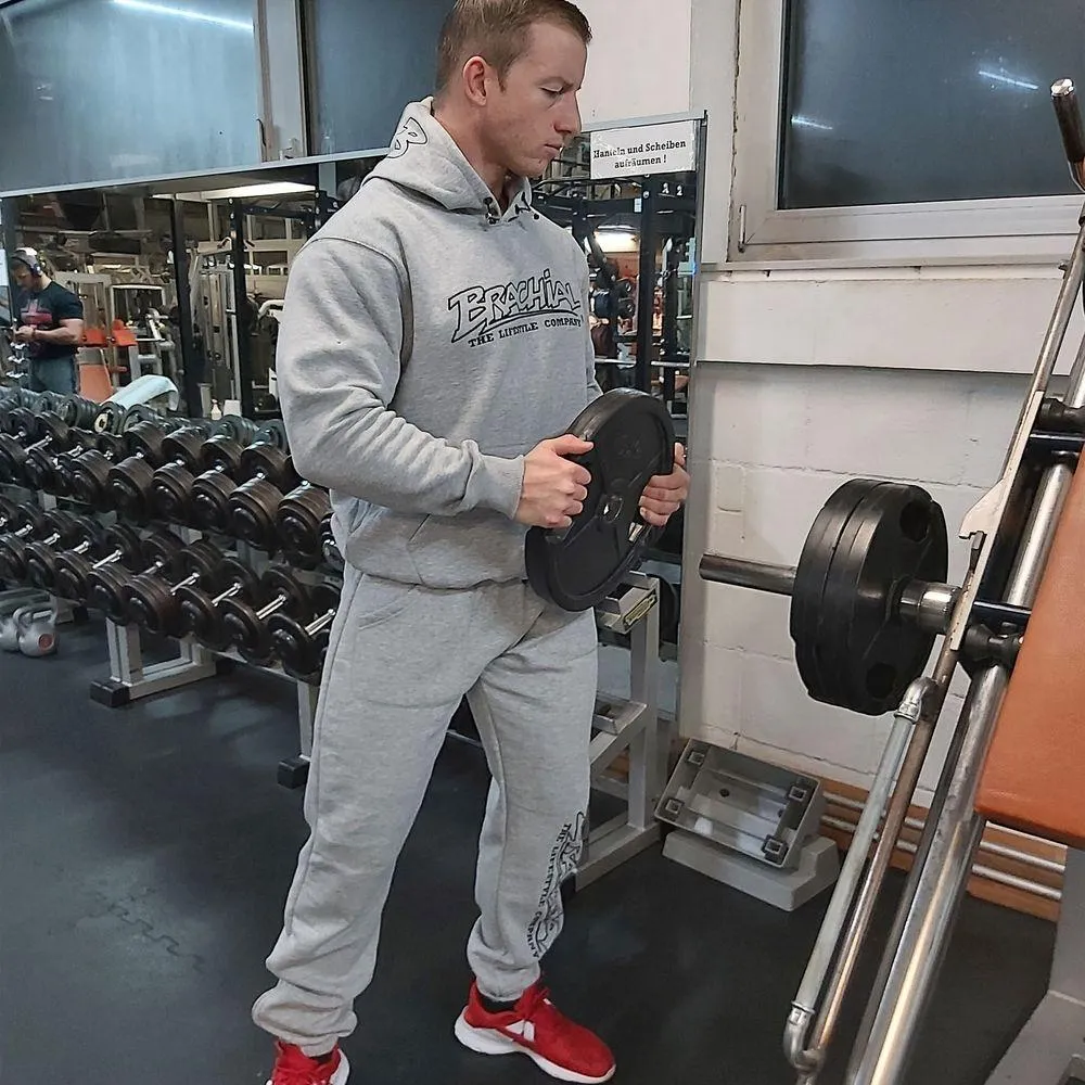 Brachial Tracksuit Trousers Gain - Greymelange