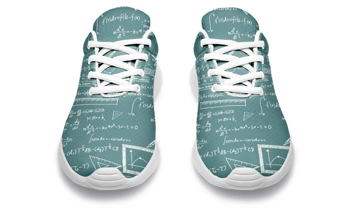 Calculus Pattern Athletic Sneakers
