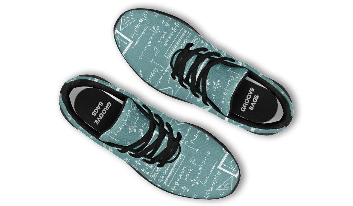 Calculus Pattern Athletic Sneakers