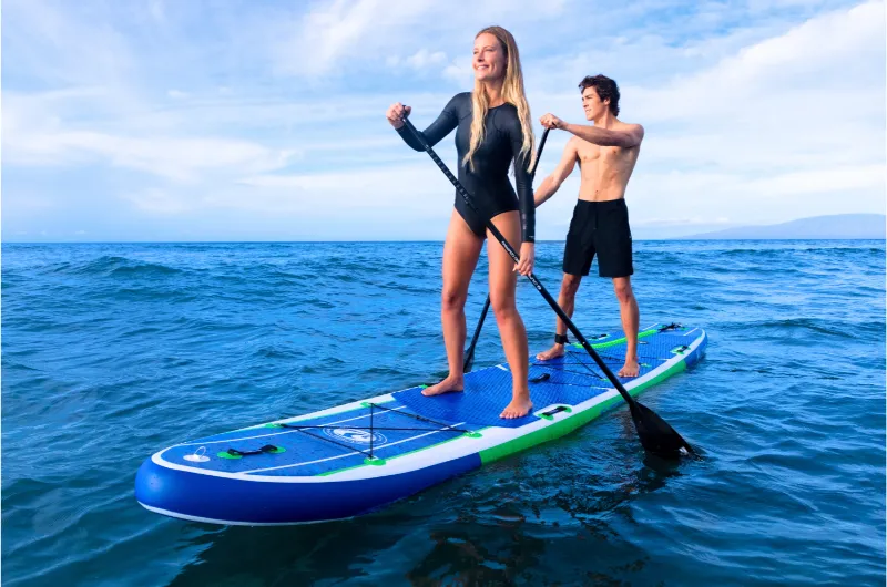 CBC 15’ Tandem Inflatable Paddle Board SUP Blue
