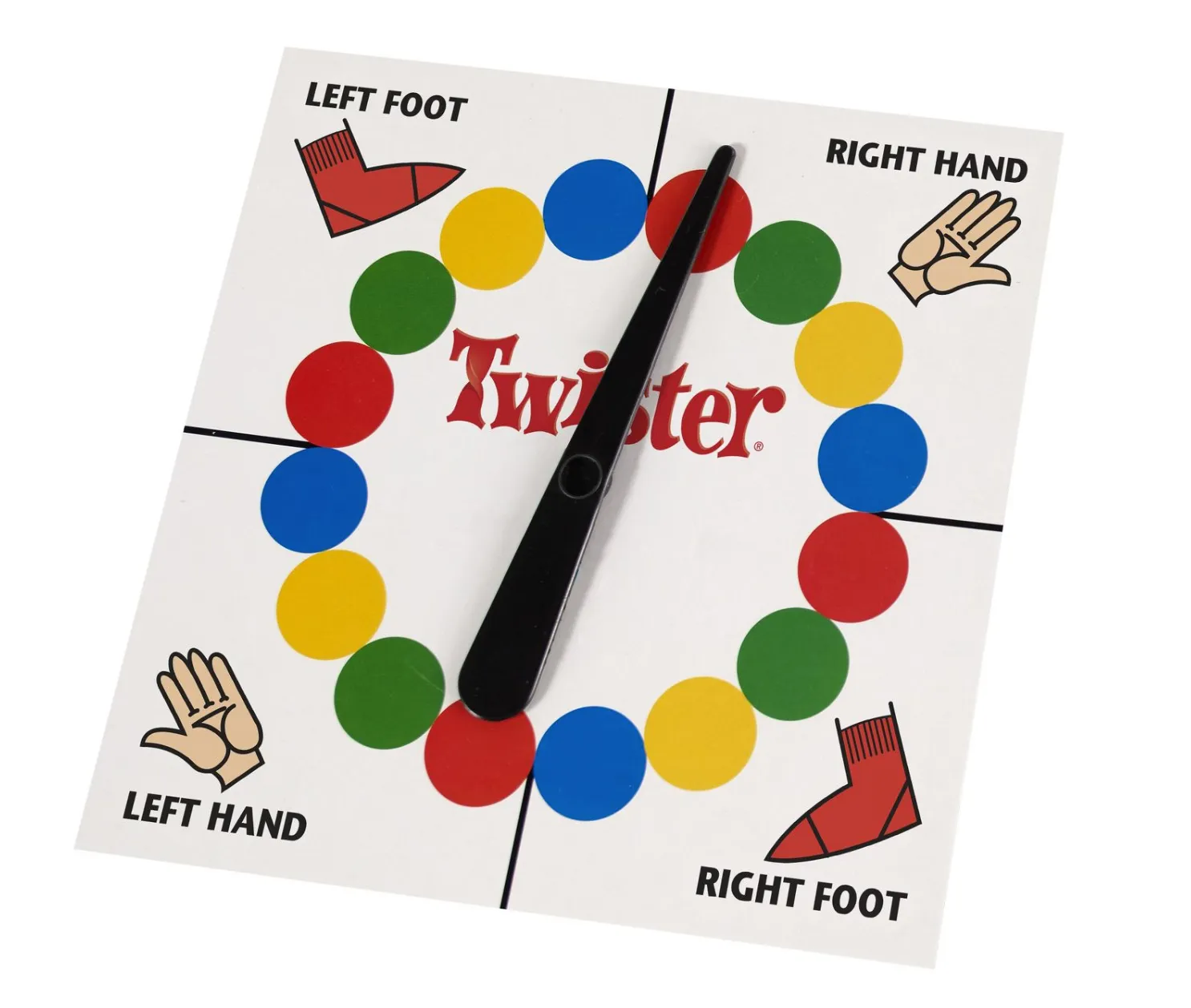 Classic Twister game