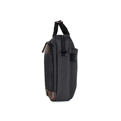 Cloe Uomo Water Resistant Laptop Briefcase in Brown Color