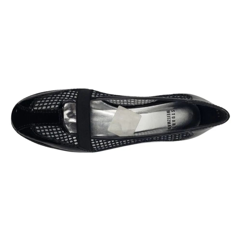 Coolgear Black and White Stuart Weitzman Sneaker Flat