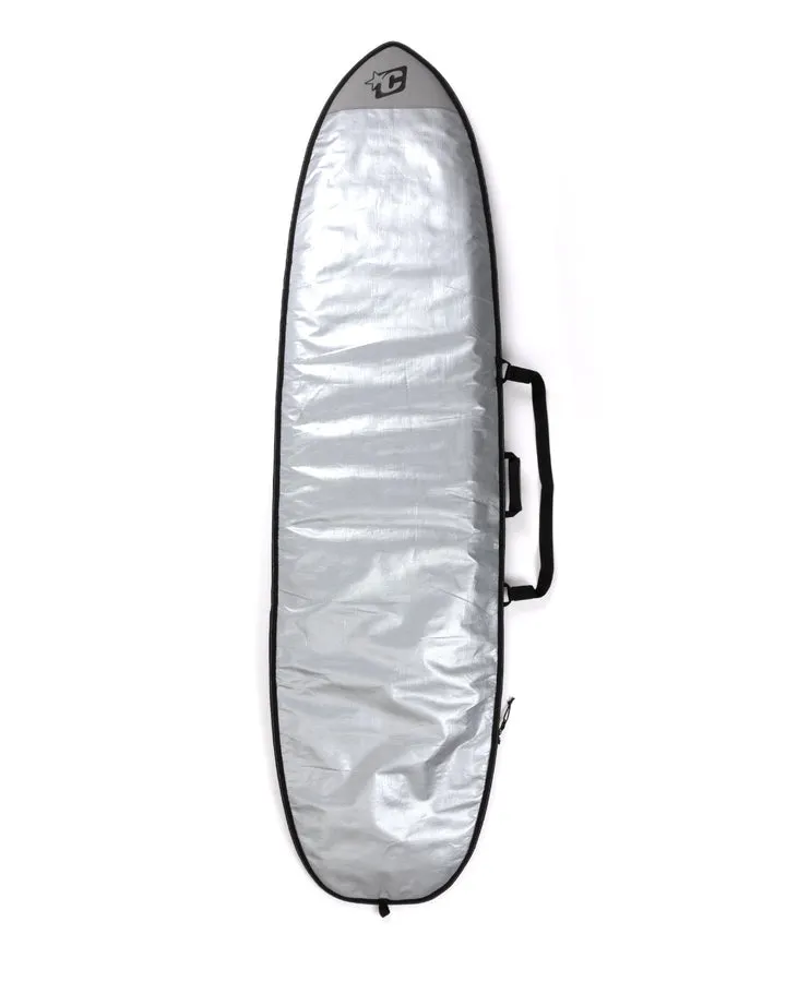 CREATURES OF LEISURE - FISH ICON  BOARD BAG SILVER BLACK