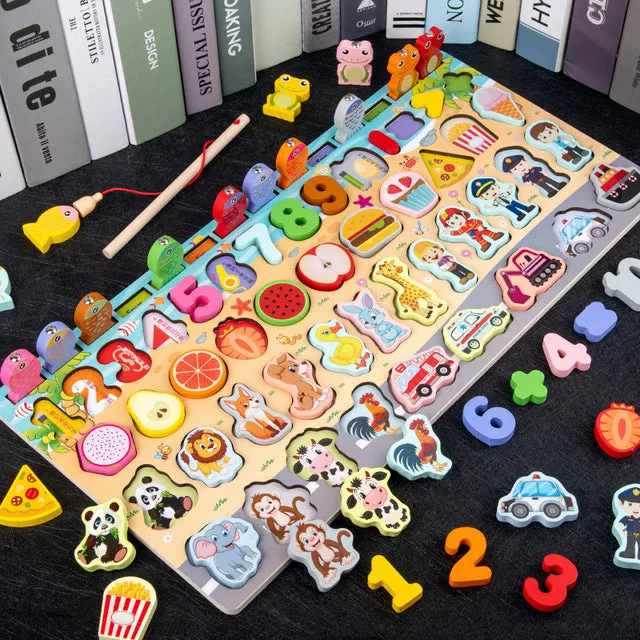 Educational Puzzle Math Busy Board