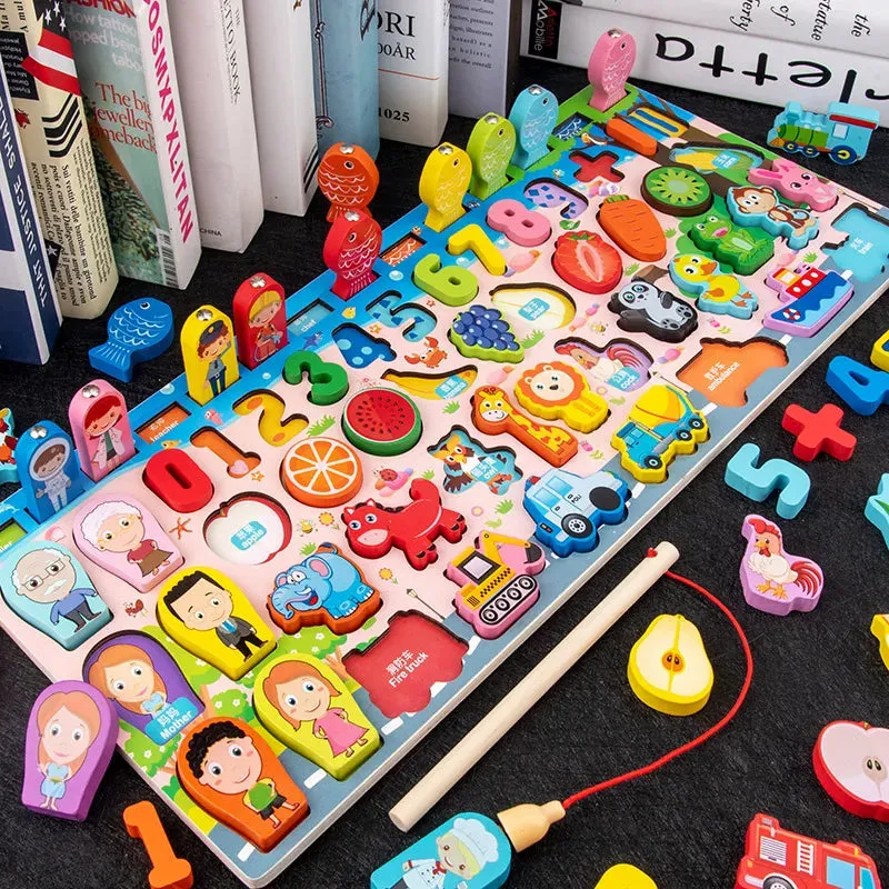 Educational Puzzle Math Busy Board