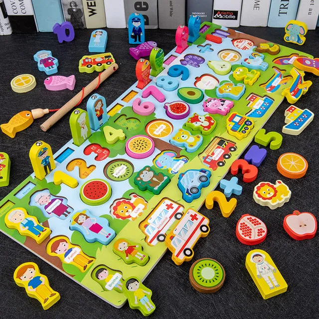 Educational Puzzle Math Busy Board