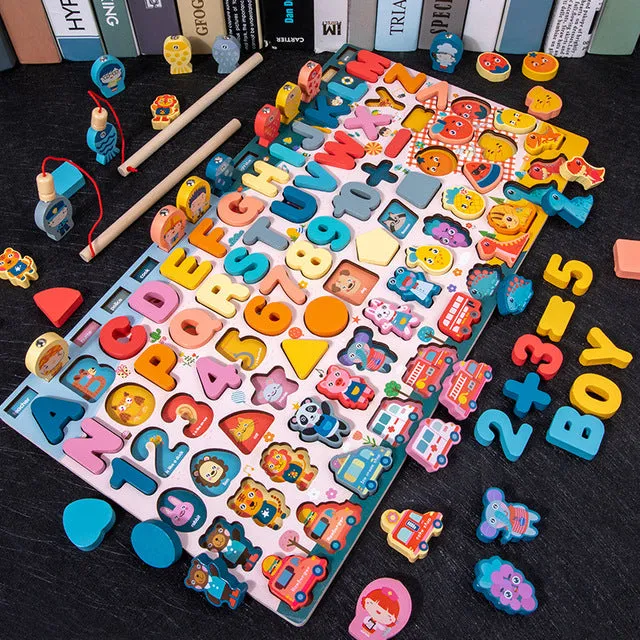 Educational Puzzle Math Busy Board