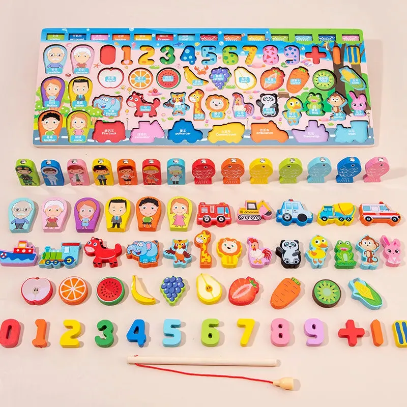 Educational Puzzle Math Busy Board
