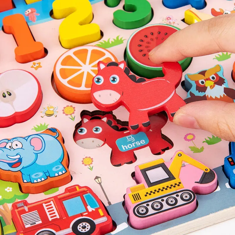 Educational Puzzle Math Busy Board