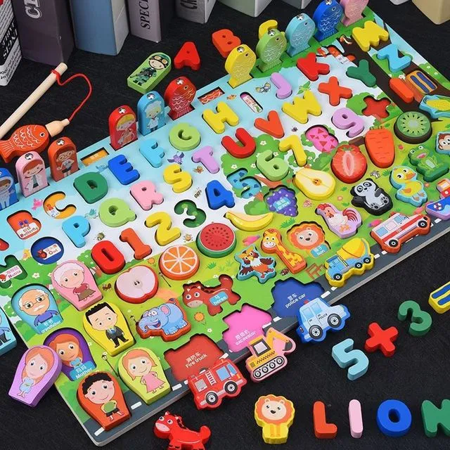 Educational Puzzle Math Busy Board