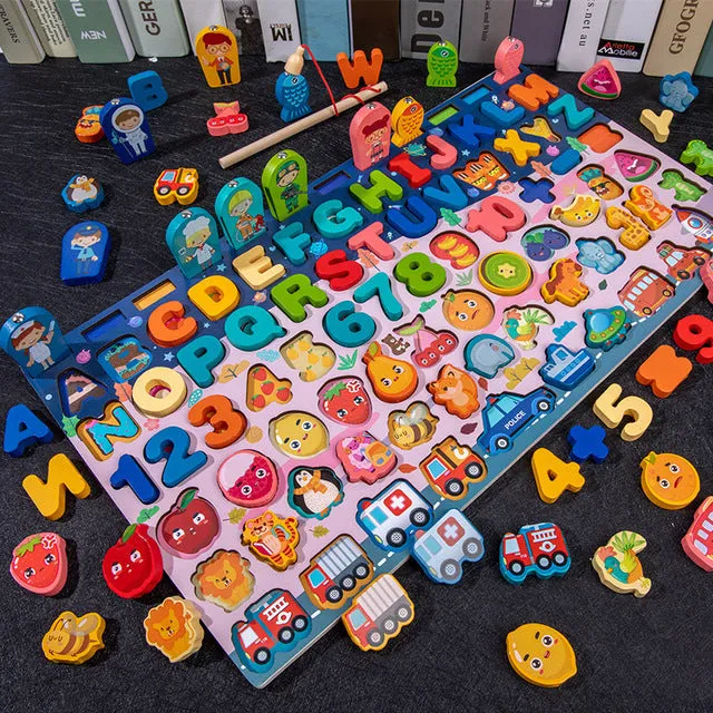 Educational Puzzle Math Busy Board