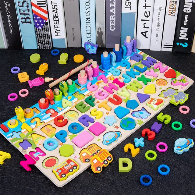 Educational Puzzle Math Busy Board